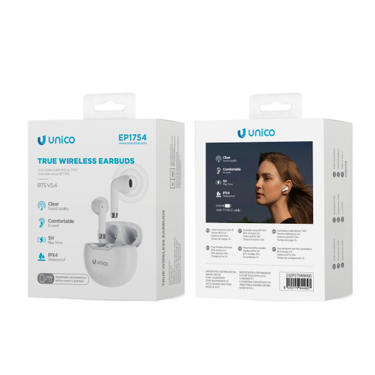 Unico True Wireless Earbuds – Best Affordable Wireless Earbuds with Long Battery Life