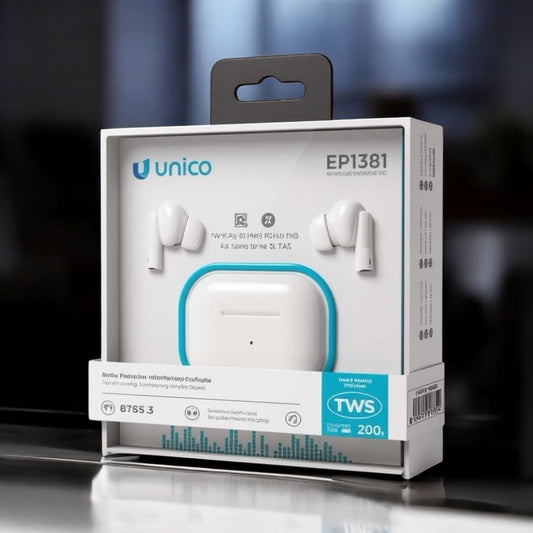 Unico True Wireless Earbuds EP1381 – Best Affordable Wireless Earbuds with Clear Sound and Long Battery