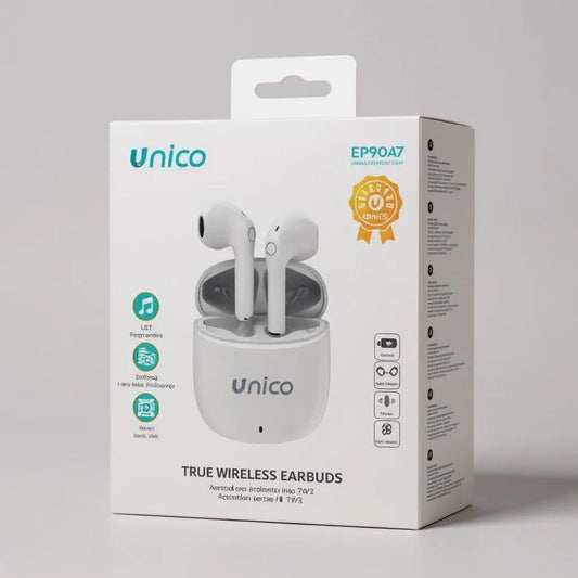 Unico True Wireless Earbuds – Best Bluetooth Earbuds for Music & Calls