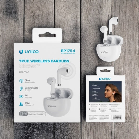 Unico True Wireless Earbuds – Best Affordable Wireless Earbuds with Long Battery Life