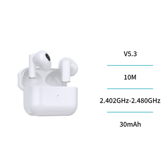 Unico EP0344 True Wireless Earbuds with Charging Case.
