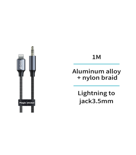 IPX Series To Male 3.5MM Audio Cable