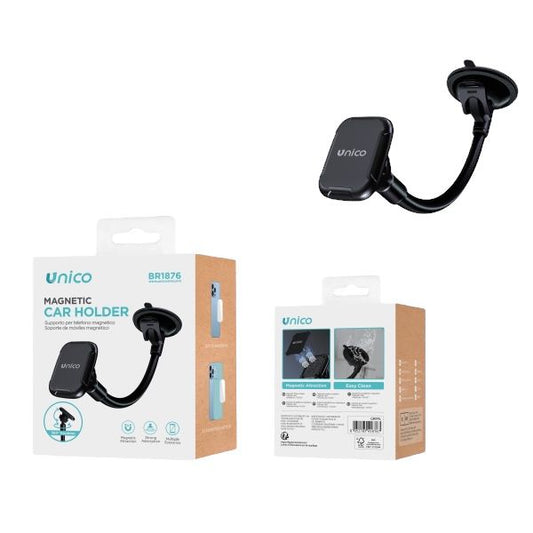 Unico Magnetic Car Holder BR1876 – Strong Grip, Flexible Design, Easy Mount