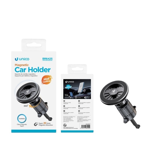 Universal Car Mobile Holder, Secure & Adjustable for 4″ to 6.7″ Phones | Unico BR1671